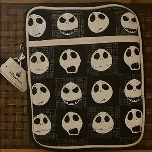 Disney Black and White Jack Skellington Tablet Sleeve